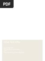 Volte Drive Test