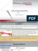 Clase #6 - Prueba de Impacto y Fatiga