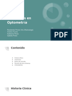 Exposición Anamnesis Optometria