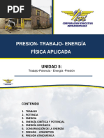 Presión, Trabajo, Energía 