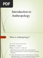 Anthropology (Hsa)