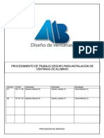 Pts 09 Procedimiento de Trabajo Seguro Instalacion de Ventanas de Aluminio (Actualizado)