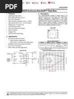 Csd87350Q5D Synchronous Buck Nexfet™ Power Block: 1 Features 3 Description