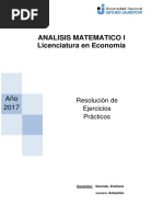 Resolución de Ejercicios - TP Repaso Análisis Matemático 1