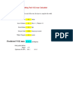 Predicted VO2 Max: The Rockport Fitness Walking Test VO2 Max Calculator