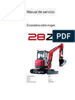 Manual de Servicio Excavadora Sobre Orugas Tipo - 28Z3 - ES - 1000178351