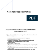 Registrasi Kosmetik