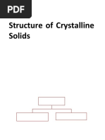 Materials Science - Crystal Structure