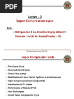 Vapor Compression Cycle: Refrigeration & Air-Conditioning by Wilbert F. Stoecker / Jerold W. Jones (Chapter 10)