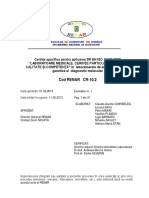 CR-10.2 Cerinte - Specif. Genetica