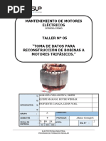 Laboratorio 05-Toma de Datos para Reconstrucción de Bobinas A Motores Trifásicos PDF