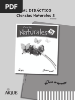 Guia Docente Ciencias Naturales 5 en Tren de Aprender