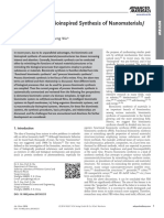 Biomimetic and Bioinspired Synthesis of Nanomaterials/ Nanostructures