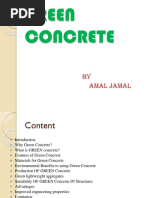 Green Concrete: BY Amal Jamal