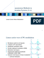 S-72.245 Transmission Methods in Telecommunication Systems (4 CR)