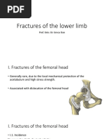 Fractures of The Lower Limb: Prof. Univ. Dr. Grecu Dan