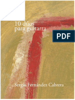 10 Dúos para Guitarra - Sergio Fernández Cabrera - Libro PDF