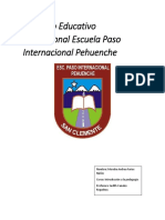 Proyecto Educativo Institucional Escuela P