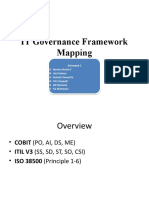 IT Governance Framework Mapping