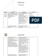 Plan Anual Lenguaje 5° 2019