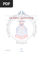 DR Abdul Qadir Khan