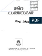 Diseño Curricular de La Provincia de Formosa - Nivel Inicial PDF