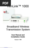 Winlink™ 1000: Broadband Wireless Transmission System