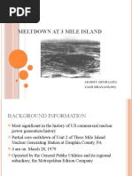 Meltdown at 3 Mile Island: Akshit Arora (201) Yash Bhayani