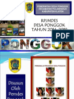 Rpjmdes Ponggok