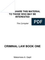 Criminal Law 1