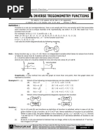 Sheet 8 Function and Inverse Trigonometry Function B PDF