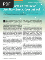 Traducción Cientifico-Tecnica