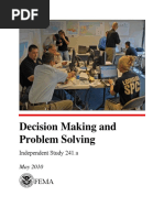 Decision Making and Problem Solving 2013 FMEA PDF