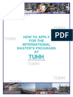 How To Apply at TUHH General 2019 PDF