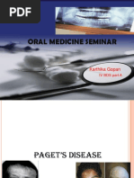 Pagets Disease - Oral Medicine