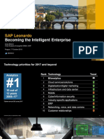 SAP Leonardo: Becoming The Intelligent Enterprise