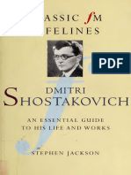 Dmitri Shostakovich - An Essential Guide T - Jackson, Stephen, 1958 PDF