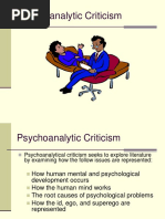 Psychoanalytic Criticism