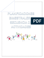 Secuencia 1 - Planificacion Lengua y Cs Sociales 2018