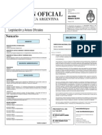 Boletín Oficial 2.010-11-01