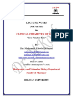 Lecture Notes: Clinical Chemistry of Liver