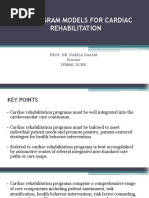 11 Program Models For Cardiac Rehabilitation: Prof. Dr. Nabila Najam Director Ipm&R, Duhs