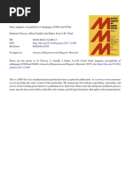 Accepted Manuscript: Journal of Magnetism and Magnetic Materials