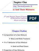 Lecture 1 Ideal Gases and Their Mixture