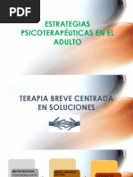 Terapia Breve Centrada en Soluciones