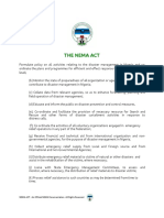 The Nema Act: NEMA ACT: An Official NEMA Documentation. All Rights Reserved