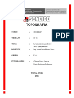 Informe 01 RTK Cinematico