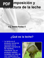 Composicion y Estructura de La Leche PDF