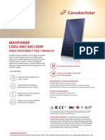 Canadian Solar-Datasheet-MaxPower CS6U-P en PDF