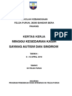 Kertas Kerja Bulan Autisme 2019